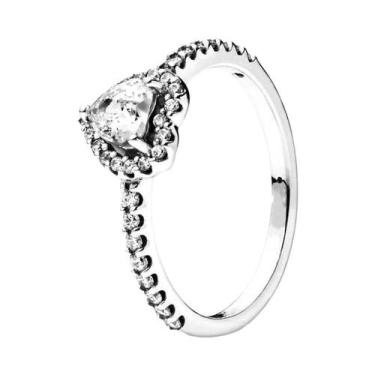 Imagem de Anel De Coração Chakra Da Disney Para Mulheres, Joia De Pedra Turquesa