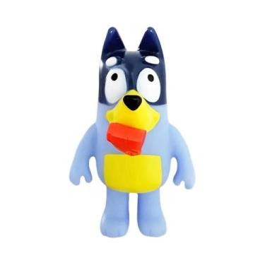 Imagem de Bonecos De PVC Do Anime Bluey E Bingo Com Som E Língua Que Sai, Brinqu