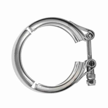 Imagem de Irfora 2.5 Polegada 63mm Carro Auto V Banda Turbo Downpipe Braçadeira de Escape, Fácil de Instalar Remover Escape, Adequado para Turbinas Saídas Esgoto Válvulas Drenagem para
