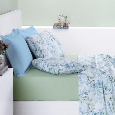 Imagem de Conjunto Lencol Casal Queen Size Selin 04 Pçs Toque Super