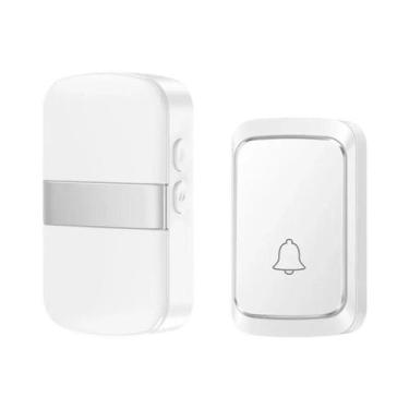 Imagem de Campainha Inteligente Sem Fio 300M Alcance Remoto 60 Melodias Sem Nece