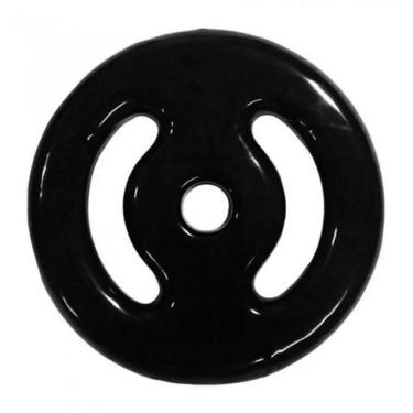 Imagem de Anilha Emborrachada 3kg - Cor Preto