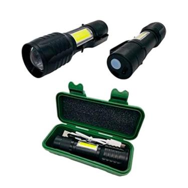 Imagem de Lanterna Tática de Mão Longo Alcance Recarregável - Kapbom