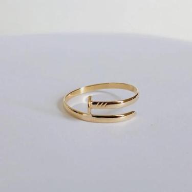 Imagem de Anel Prego Ouro 18k (750) Amarelo - Nbrujoier, 17