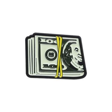 Imagem de Alfinetes de broche Creative Money Stack Cartoon Dollar Bill Enamel - 
