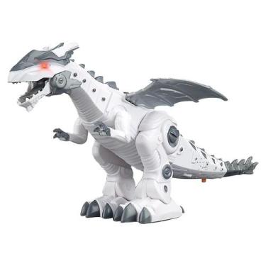 Imagem de Brinquedo elétrico inteligente de dinossauro: voz e luz para - Gloome 