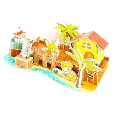 Imagem de Puzzle 3D Shxx Quebra-cabeça tridimensional de papel DIY mais vendido 