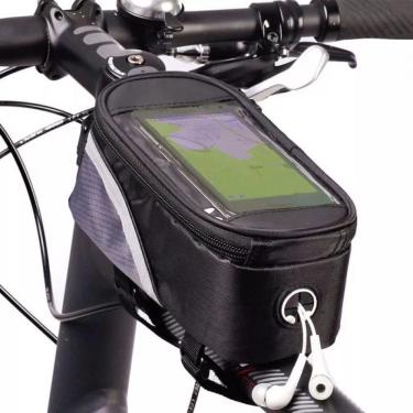 Imagem de Bolsa Porta Celular Suporte Quadro Bike Bicicleta Ciclismo