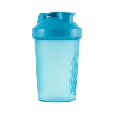 Imagem de Garrafa Portátil Para Shake De Proteína 400ml 600ml Com Bola Misturado