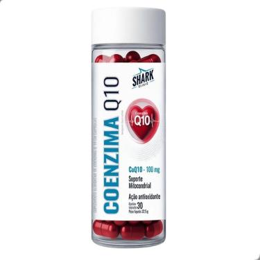 Imagem de Coenzima Q10 Coq10 100mg 30 Capsulas Shark Pro-Unissex