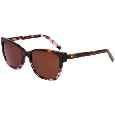 Imagem de Óculos de Sol DKNY DK552S 269 - Marrom Tortoise 55-Feminino