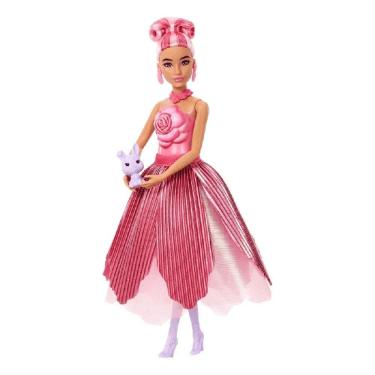Imagem de Barbie Petal Pop Barbie com Vestido Rosa - Mattel