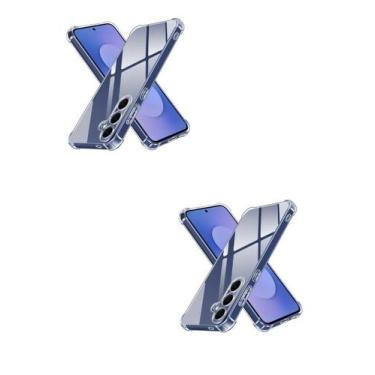 Imagem de 2UN Capas Transparente Anti impacto Para Samsung Galaxy A17 - LXL