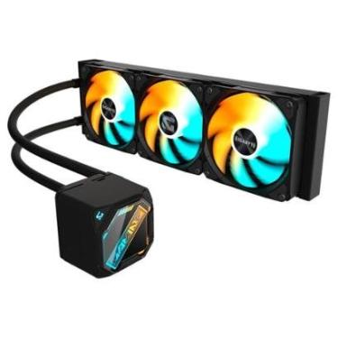 Imagem de Water Cooler Gigabyte Gaming 360, ARGB, 360mm, AMD e Intel, Preto - GP-GIGABYTE GME 360...