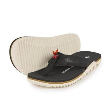 Imagem de Chinelo Kenner Vasco da Gama Nk6 Pro Masculino - Preto e Branco - 44/45-Masculino
