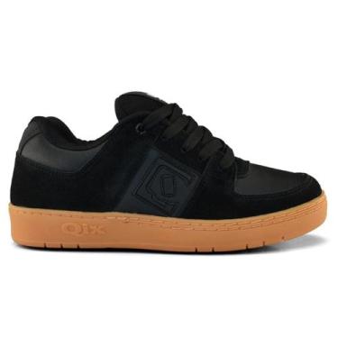 Imagem de Tênis Qix 90s Preto Gum Original Skate Retrô Estilo Conforto, Preto, M