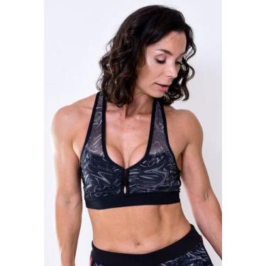 Imagem de Top fitness combat ii - PEEKME , M, Preto