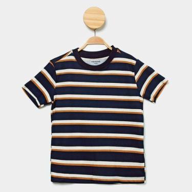Imagem de Camiseta Infantil Hering Casual Menino, Azul, 10A