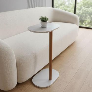 Imagem de Mesa De Apoio Lateral Para Sofá Ou Poltrona 40cm Belgrado - Casa Uai, 