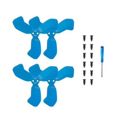 Imagem de Kit de Hélices para Drone Sunnylife NE2-2217S DJI Neo 2 de PC e Nylon Azul