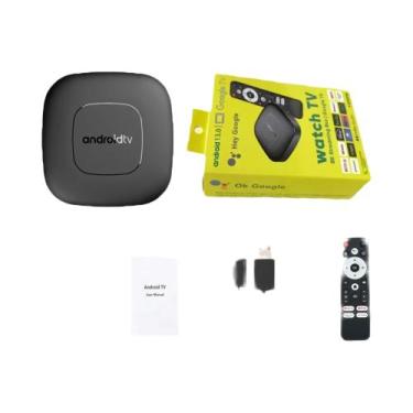Imagem de Caixa De TV Inteligente Android 14 Bluetooth 5.4 HDR10 Media Player Co