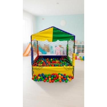 Imagem de Piscina de Bolinhas Infantil Casinha 1,0m x 1,0m - Congratulations Sto