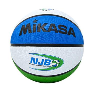 Imagem de Mikasa Capa de borracha com bola oficial de basquete National Junior, tamanho 7