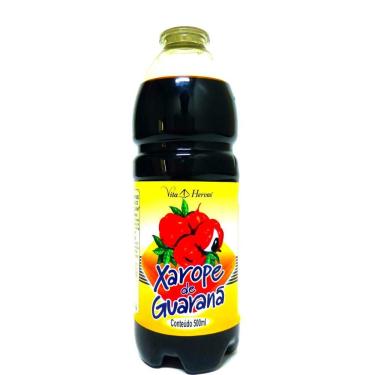 Imagem de Xarope de Guaraná 500ml sem álcool e glúten, o