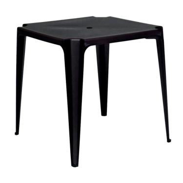 Imagem de Mesa Plástica Bela Vista 70cm Preta 15151003 MOR