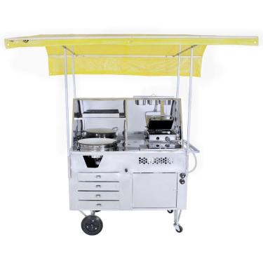 Imagem de Carrinho 3 em 1 Pastel, Hot Dog e Lanche R2 67062