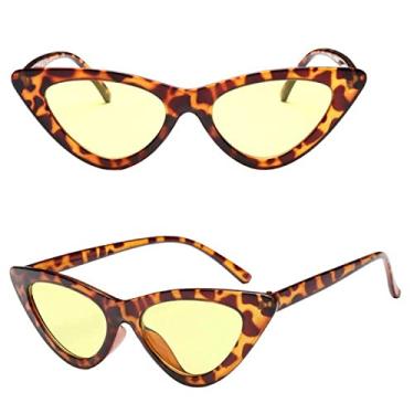 Imagem de Óculos de sol femininos retrô moda sexy triângulo óculos de sol masculinos tendência streetwear cateye óculos uv400 óculos de sol de condução, 03, china