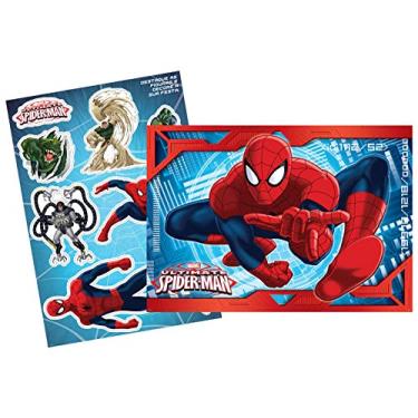 Imagem de Kit Dec R 72 Ultimate Spider Man - Pacote Com 01 Un Regina Colorido