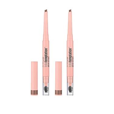 Imagem de Maybelline Total Temptation Eyebrow Definer Pencil, Medium Brown, 0.005 oz.