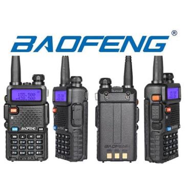 Imagem de 6 Rádios Comunicadores Baofeng Uv 5R Dual Band Profissional