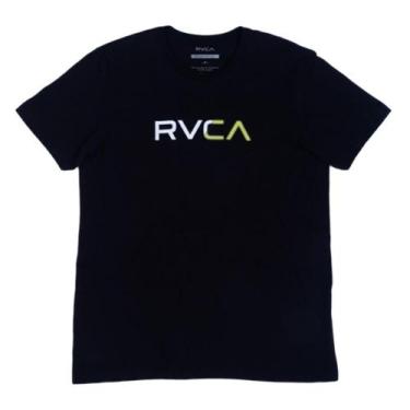 Imagem de Camiseta Rvca Scanner Plus Size Sm23 Masculina Preto
