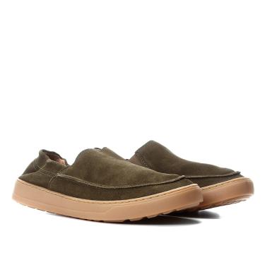 slip on couro reserva básico masculino