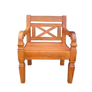 Imagem de Poltrona Rústica Camila em Madeira de Demolição - Cód 1317