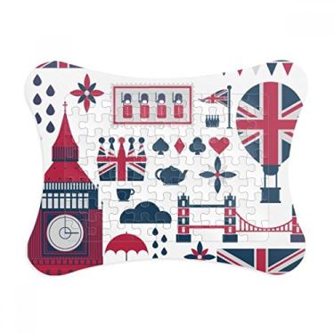 Imagem de Torre Ballon Soldier Reino Unido Big Ben England moldura decoração quebra-cabeça ornamento de jogos