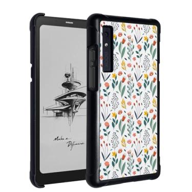 Imagem de Aippdo Capa protetora traseira para Onyx Boox Palma 15,6 cm, leve e rígida, à prova de quedas e arranhões. Oferece proteção completa. Flores