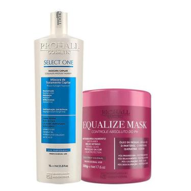 Imagem de Progressiva Select One 1l + Máscara Equalize Mask 500g - Prohall