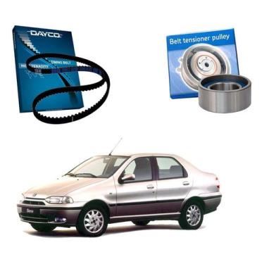 Imagem de Kit Correia Dentada Tensor Siena 1.6 8v 1998 A 2000 - Dayco