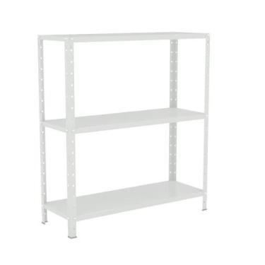Imagem de Estante 3 Prateleiras Aço Livros Quarto Cozinha Fer EAF007 - Elite Aço