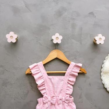 Imagem de 3 Ganchos de parede flor infantil decoração baby 3Flbb15c - Souvenir D