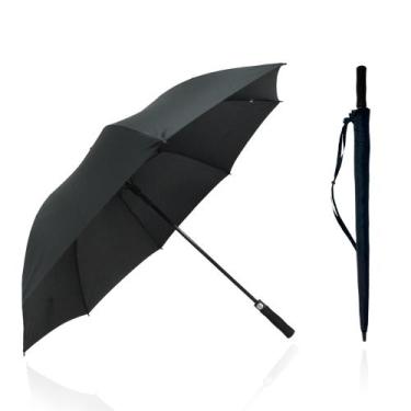 Imagem de GUARDA CHUVA PORTARIA AUTOMÁTICO GRANDE REFORÇADO l UNISSEX l HASTES D