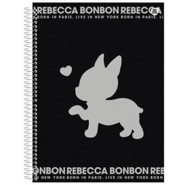 Imagem de Caderno Rebecca Bonbon Universitário 1 Matéria 80 Folhas - Rebecca Bon
