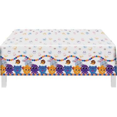 Imagem de Toalha Plástica para Decoração de Mesa Festa Temática - Bolofofos - Fe