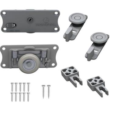 Imagem de Rodizio RO 47  Sistema Deslizante Para 1 Porta de correr - ROMETAL