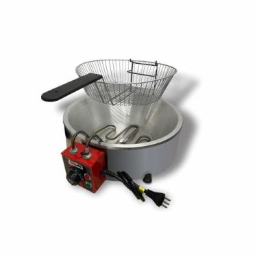 Imagem de Fritadeira Eletrica Tacho Pasteis 7 Litros Zepper ZP07E2, 110V