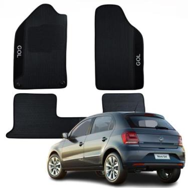 Imagem de Jogo 3 Peças Tapete Personalizado Bordado Volkswagen Gol G7 15 16 17 1