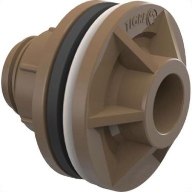 Imagem de Adaptador Soldavel Com Flange Tigre 25Mm X 3/4'' - Kit C/12 Pecas